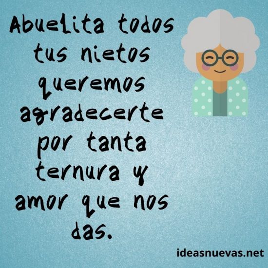 Te Amo Abuela Frases Cari Osas