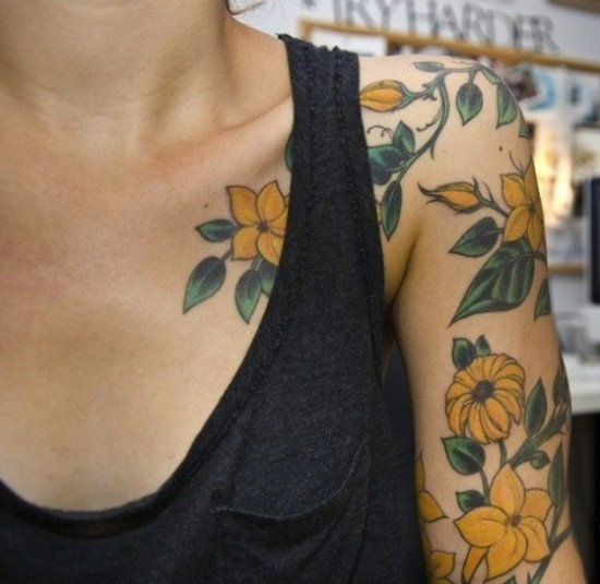 tatuaje-flores