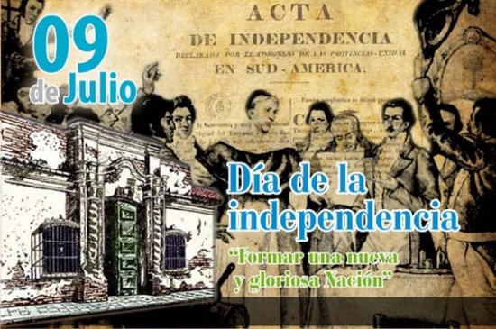 09 de Julio - Independencia de la Argentina