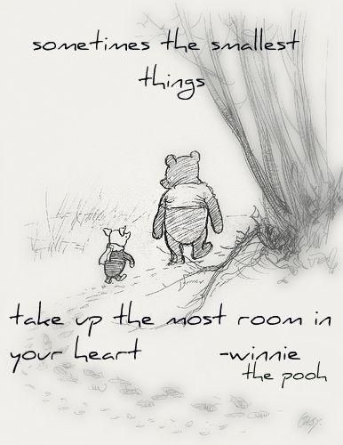 Imágenes de Winnie Pooh con frases dulces y tiernas de amor y amistad
