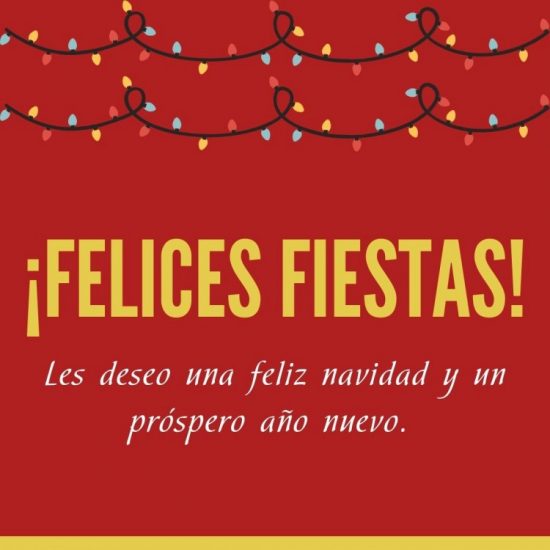 Mensajes y saludos de Felices Fiestas 2025 Feliz Año Nuevo!