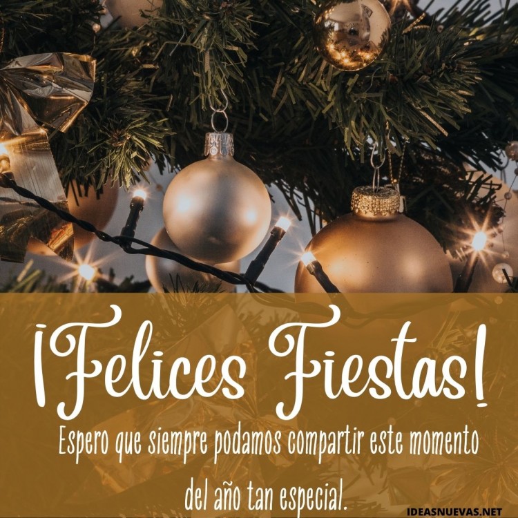 Mensajes y saludos de Felices Fiestas 2025 Feliz Año Nuevo!