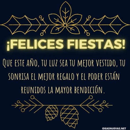 Mensajes y saludos de Felices Fiestas 2025 Feliz Año Nuevo!