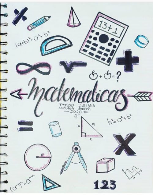 Nuevas carátulas para Matemáticas + Portadas nuevas de Matemáticas
