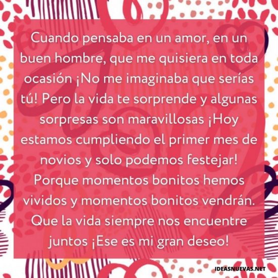 Cartas De Amor En El Primer Mes De Novios 