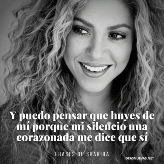 Frases Populares De Canciones De Shakira : Las + Conocidas